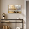 Art Remedy Tree of Golden Leaves Colorful Tree Art Framed - 2 of 4