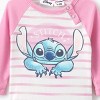 PATPAT Disney Stitch Baby Girls/Boys 2pcs Naia? Character Striped Print Long-sleeve Romper with Pants Set - 4 of 4