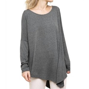 Women's Asymmetric Long Sleeve Top - umgee - 1 of 3