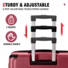 Kumasinova ABS Luggage Set of 3,Hardshell Spinner Suitcase with TSA Lock,Lightweight Suitcases,Airline-Approved&Impact-Resistant,20/24/28" - 4 of 4