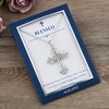 Anna-Kaci Silvery Tone Celtic Cross Pendant Necklace with Religious Gift Message Card & Envelope Christian Jewelry Gifts - image 3 of 4