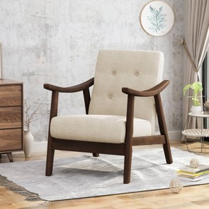 Chabani Mid-Century Modern Accent Chair - Christopher Knight Home - 1 of 4