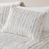 Gracie Mills Maelona Metallic Print Faux Fur Comforter Set - 3 of 4
