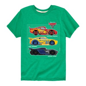 Boys' - Cars -  Short Sleeve Graphic T-Shirt - 1 of 4