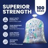 Plasticplace 55-60 Gallon Trash Bags - Clear (100 Count) - 4 of 4