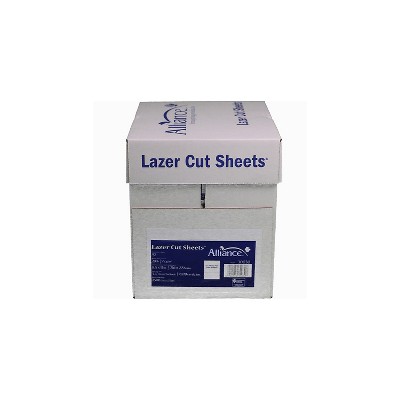 Alliance Lazer Cut Sheets 8.5x11 Printer Paper 20 lbs. 8830030