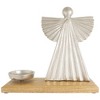 Northlight Heavenly Angel Metal Christmas Votive Candle Holder - 10" - Silver - 3 of 4