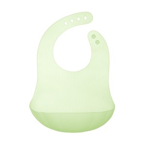Olababy Fold N Go Silicone Bib with Travel Case - 1 of 4