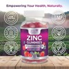 Zinc Supplement 50mg Gummies for Adults - Max Strength Skin Health & Immune Support Gummy, Vegan, Non-GMO & Gluten Free - 60 Gummies - 3 of 4