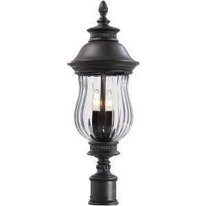 Minka Lavery Newport Collection 27 7/8" High Post Mount Lantern - 1 of 4