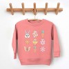 The Juniper Shop Easter Favorites Chart Toddler Sweatshirt - 2 of 4
