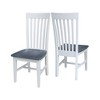 International Concepts Set of Two Tall Mission Chairs - 4 of 4