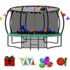 HFYee 12/14/16FT Kids Adventure Trampoline Safety Enclosure & Ladder for Outdoor Play for Ages 6-12 - 4 of 4