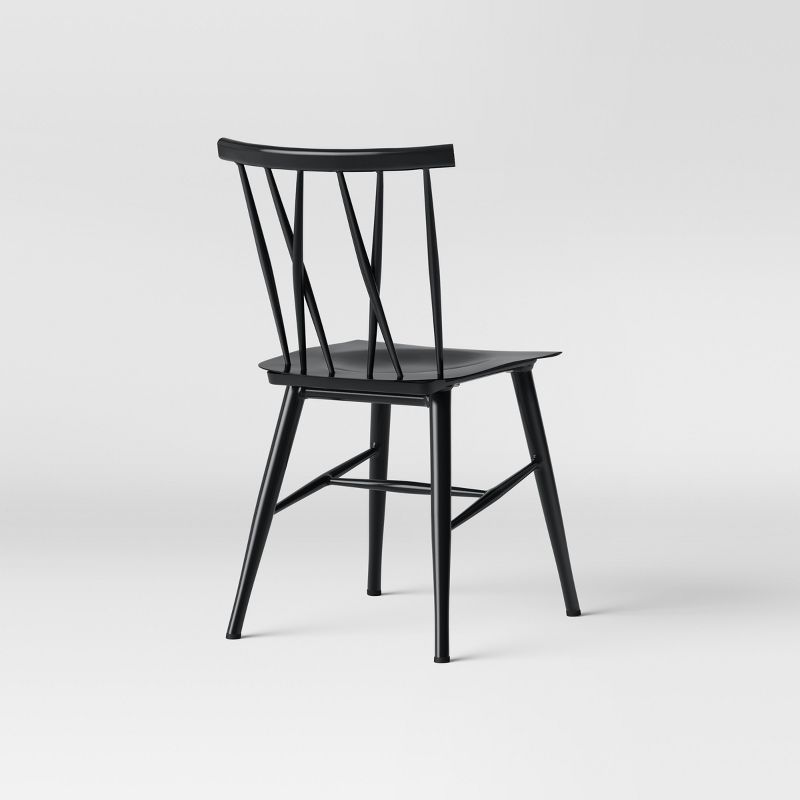 Becket Metal X Back Dining Chair - Threshold™, 6 of 14