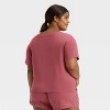 Women's Cooling Jersey Pajama T-Shirt - Auden™ - 2 of 3
