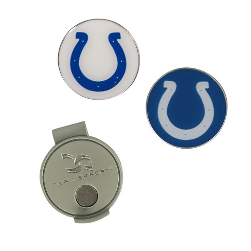 Team Effort Indianapolis Colts Hat Clip and Ball Markers Set