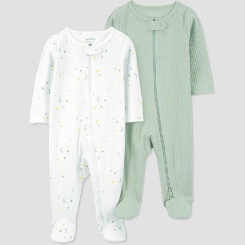 Khaki 2-Piece Bunny 100% Snug Fit Cotton Pyjamas