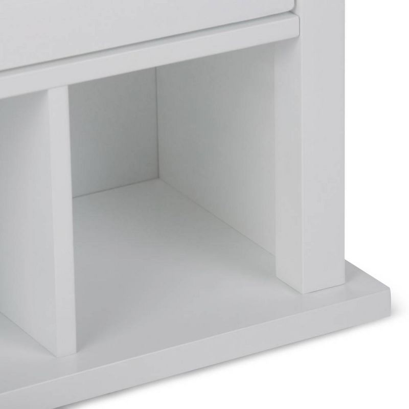 Hayes Two Door Wall Bath Cabinet with Cubbies White - WyndenHall, 6 of 12