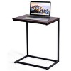 Tangkula 2PCS 26" Laptop Holder Sofa Side End Table C Table Home Office Furniture - 4 of 4