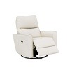 Recliner Chair, Swivel Rocker Chair for Adults with USB Charge Ports, Upholstered Chenille Fabric - 4 of 4