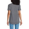 Lands' End Women's Short Sleeve Power Performance Scoop Neck Curved Hem Tunic Tee - 2 of 4