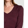 RBX Active Women's Athletic Fit Buttery Soft Quick Drying Long Sleeve Workout Top with Thumbholes - 4 of 4