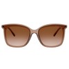 Michael Kors ZERMATT MK 2079U 39383B Womens Square Sunglasses Brown Transparent 61mm - 2 of 3