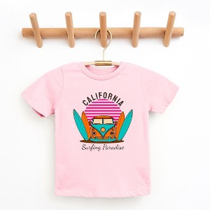 The Juniper Shop California Surfing Paradise Toddler Short Sleeve Tee - 1 of 2