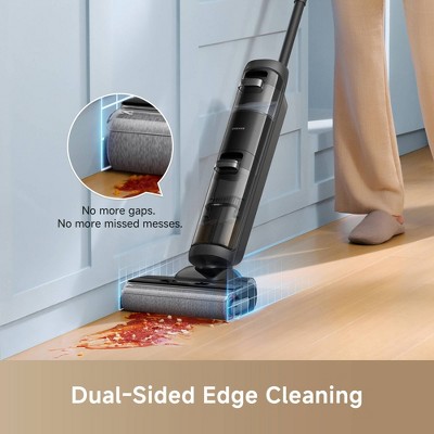 Dreame K20 Pro Wet and Dry Vacuum Black: Self-Cleaning Brushroll, HEPA Filter, Rechargeable, 30 Min Run Time, Bagless