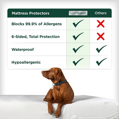 Twin White Cotton Waterproof Mattress Protector