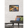 Trends International Justice League vs. Godzilla vs. Kong - Metropolis Framed Wall Poster Prints - 2 of 4