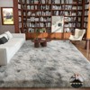 LOVEVOOK Area Rugs for Living Room Bedroom, Non-Slip Fluffy Soft Shag Rug, Carpet for Home Dorm Decor, Comes with 4 Carpet Anti Slip Stickers - 2 of 4
