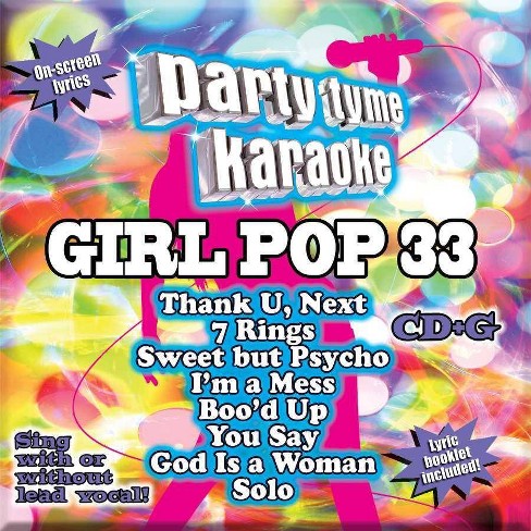 Party Tyme Karaoke Girl Pop 33 8 8 Song Cd G Target