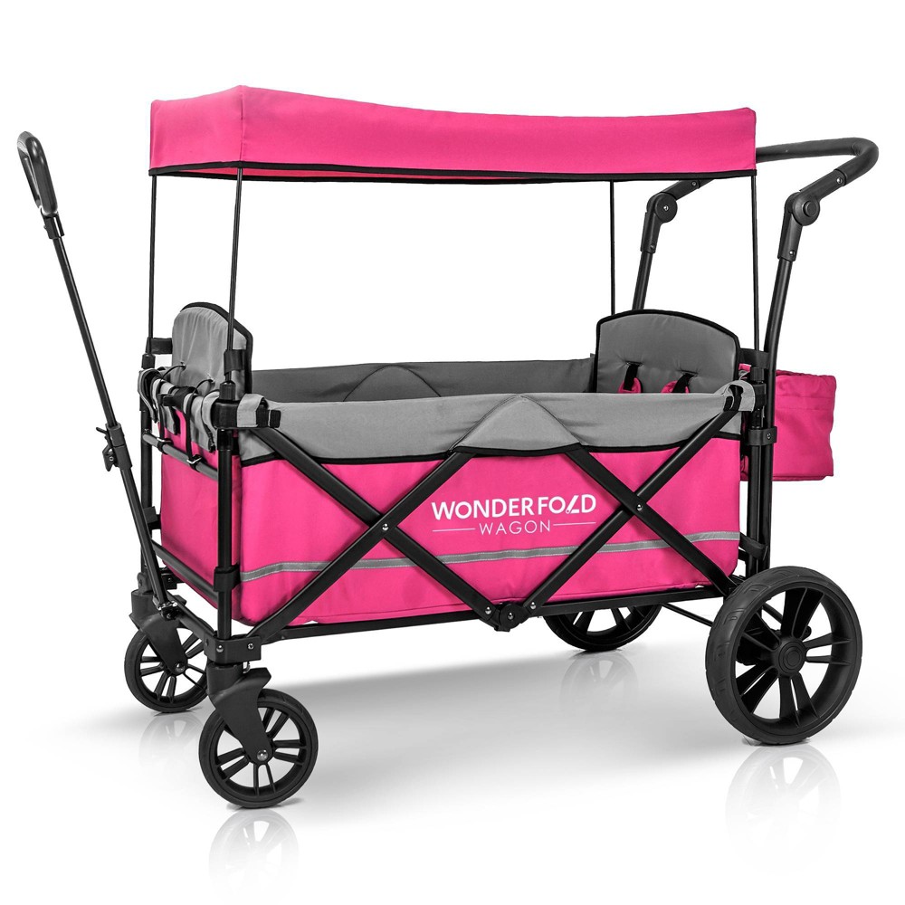 Photos - Pushchair Accessories WONDERFOLD X2 Push and Pull Wagon Stroller - Pink