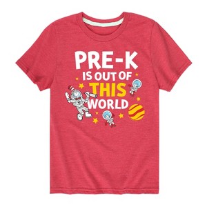 Boys' - Dr. Seuss - Pre-K Out Of This World Cat in the Hat Short Sleeve Graphic T-Shirt - 1 of 4
