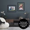 Americanflat 16x20 Floating Picture Frame with Shatter-Resistant Glass - Fits 11x14 Photos or Smaller- Slide-In Photo Frame - Black - 4 of 4