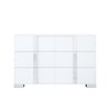 KIGFTSOD Elegant Modern Dresser with Metal Handle,Mirrored Storage Cabinet with 6 Drawers for Bedroom,Living Room,White - 4 of 4