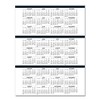 Executive Series Four-Person Group Practice Daily Appointment Book, 11 x 8.5, Black Hard Cover, 12-Month (Jan to Dec): 2025 - 3 of 4