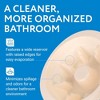 Impresa Universal Toilet Plunger Holder Drip Tray Caddy - Pack of 3 - Hygienically Holds and Allows Water to Evaporate Easily - 3 of 4