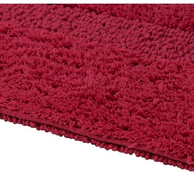 Lux Premium 100% Cotton Tufted Solid Reversible 4 PC Bath Rug Set – Ultra-Soft, Water-Absorbent, Durable, Machine Washable Bathroom Rug