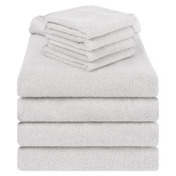 American Soft Linen 4 Pack Washcloth Set, 100% Cotton Washcloth Hand Face  Towels For Bathroom And Kitchen, Brown : Target