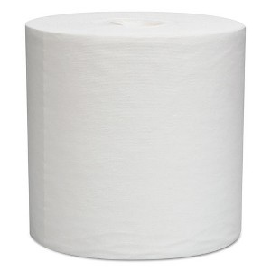 WypAll L30 Towels, Center-Pull Roll, 9.8 x 15.2, White, 300 / Roll, 2 Rolls / Carton - 1 of 4