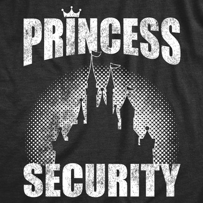 Мужские футболки Crazy Dog T-Shirts, Inc. Mens Funny T Shirts Princess Security Sarcastic Graphic Novelty Tee For Men - Crazy Dog Men's T Shirt with Fun Design Black XL — фото 2