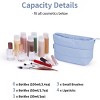 Narwey Puffy Makeup Bag for Purse Travel Women Girl - 3 of 3