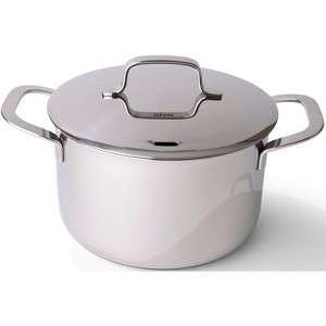 Alva Cookware Maestro Stainless Steel Casserole Dish Pot with Lid, Non Toxic, Induction Compatible, Soup & Stock Pot - 1 of 4