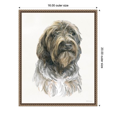 Amanti Art Hunting Dogs I by Beth Grove Canvas Wall Art Print Framed 16 x 20