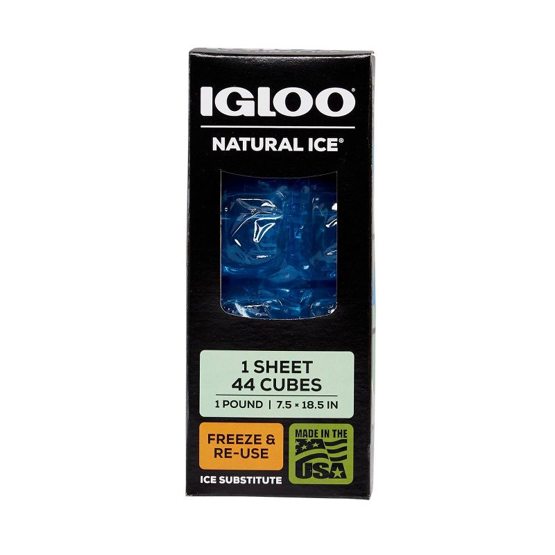 Igloo Natural Refreezable Ice Cubes - 1lb, 4 of 9
