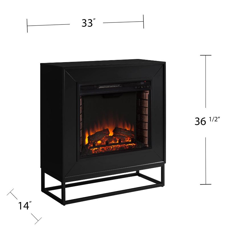 Frescan Fireplace Black - Holly & Martin, 3 of 17