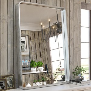 Keonjinn Framed Wall Mirror, Modern Rectangular Bathroom Vanity Mirror, Wall Mounted - 1 of 4