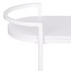 Inessa 2 Tier Bar Cart - BCT2503D - White - Safavieh - 4 of 4